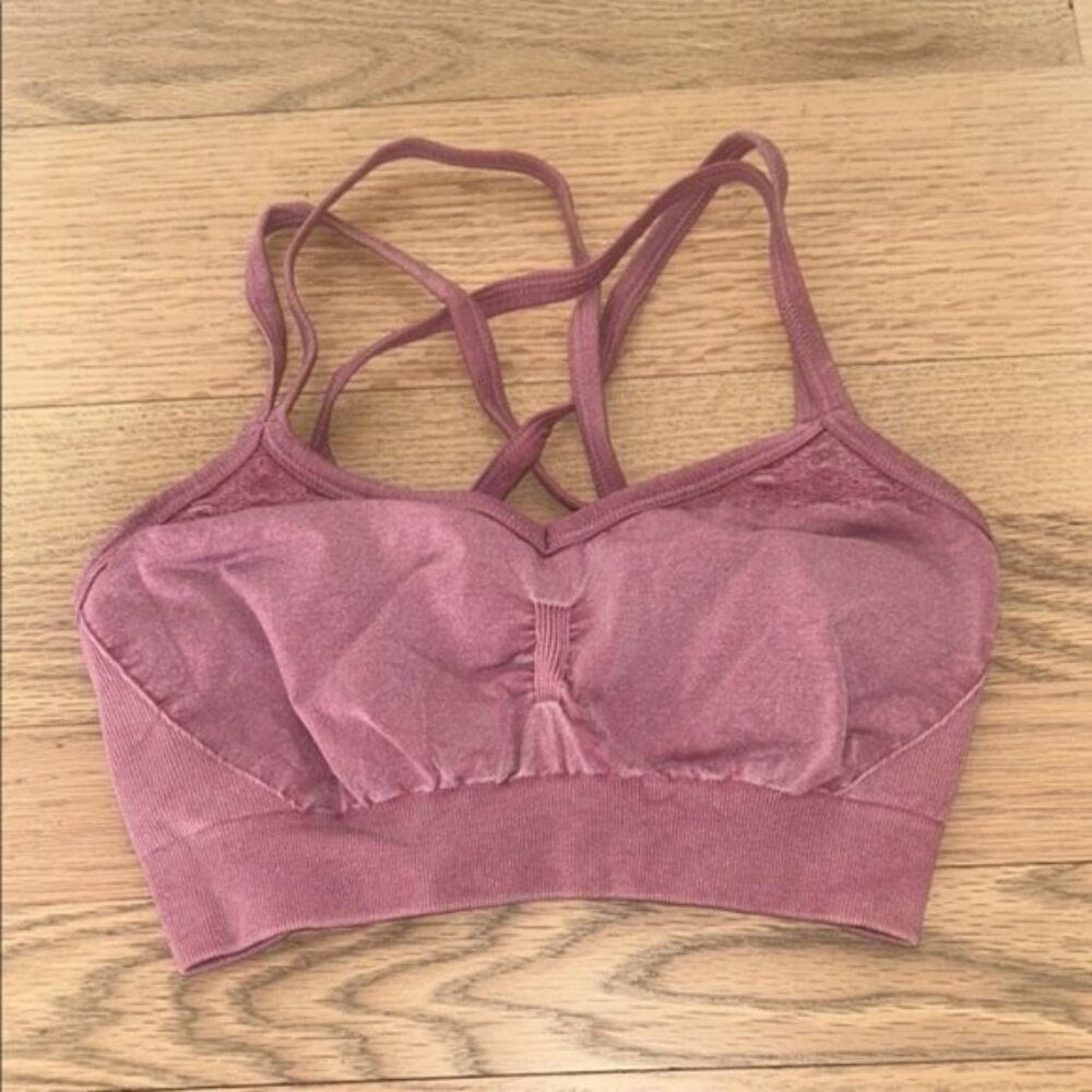 Women's Mauve Sports Bra